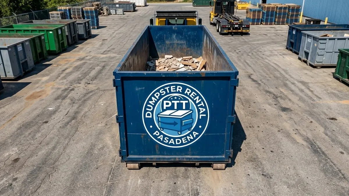 Estate Cleanout Dumpsters in Pasadena, CA &mdash; PTT Dumpster Rental Pasadena