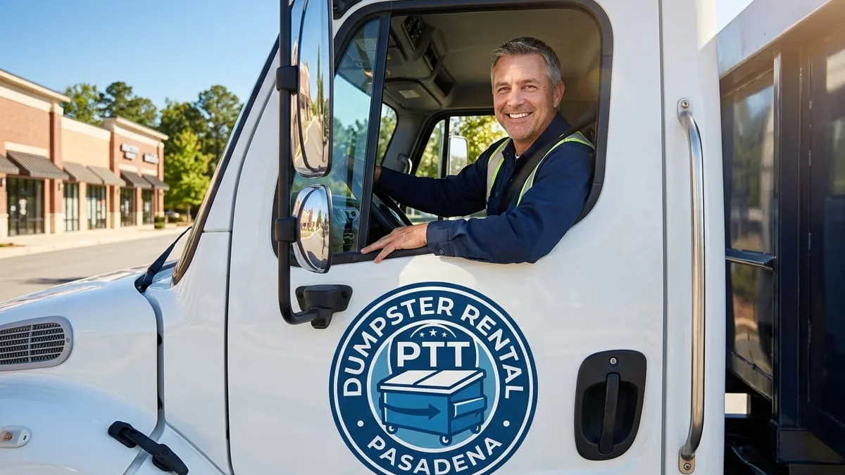 Residential Dumpster Rental in Pasadena, CA &mdash; PTT Dumpster Rental Pasadena